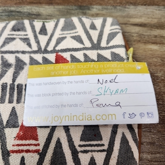 Joyn Artesian Handmade Clutch NWT - Picture 4 of 6